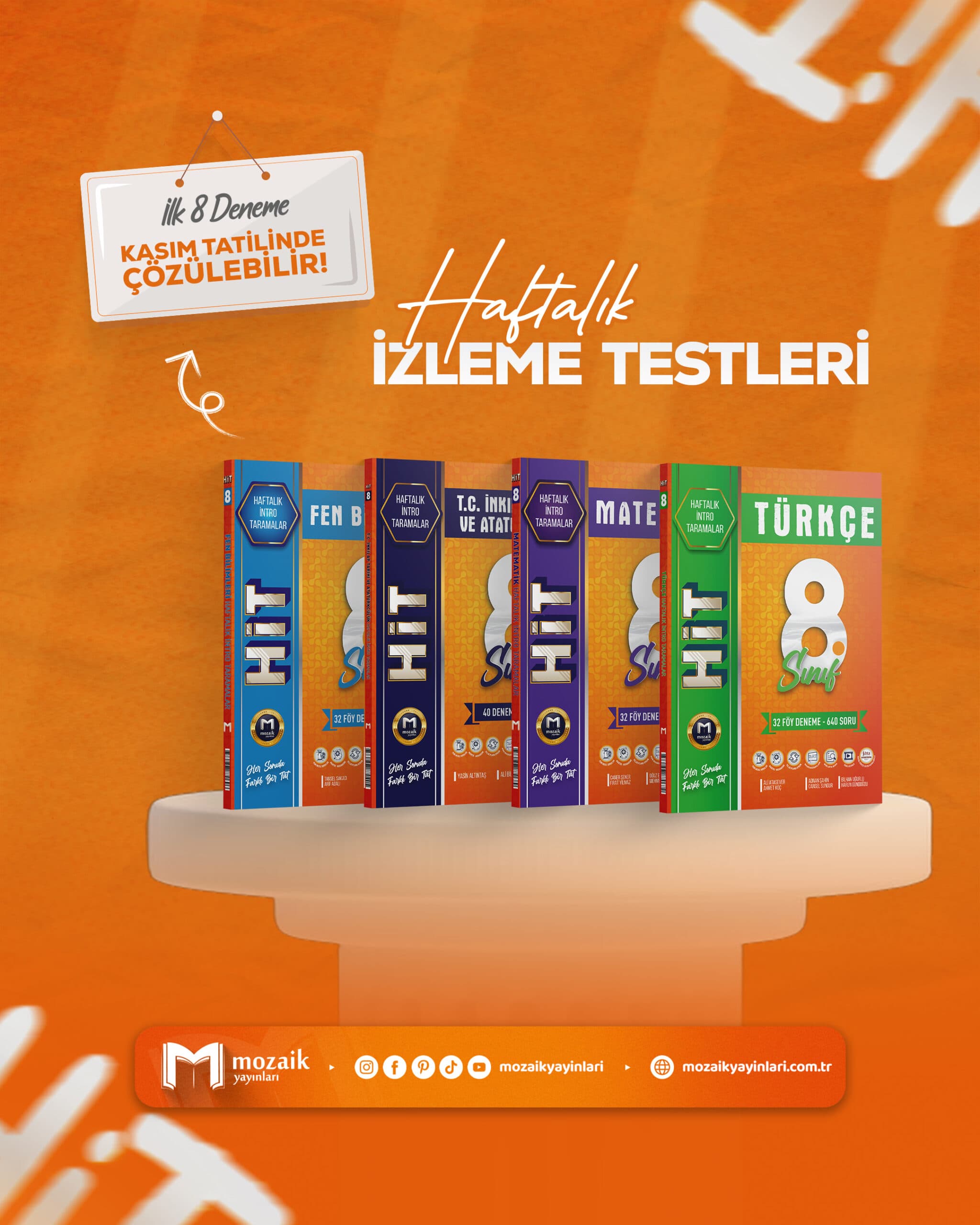 Mozaik Yayınları sosyal medya kampanya tasarımı